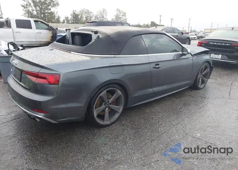 2019 Audi S5 3.0T Premium Plus из США, поврежденный, VIN WAUY4GF51KN006945